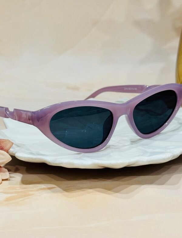 Purple, trendy, funky cateye sunglasses
