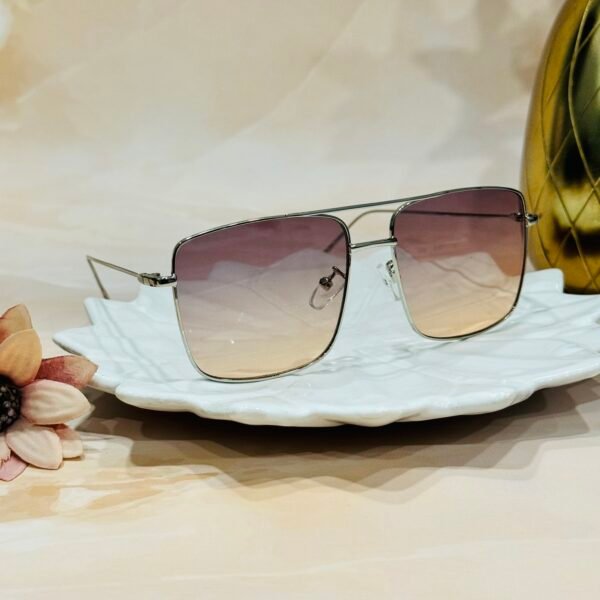 Square, pink gradient, trendy, light weight, aviator