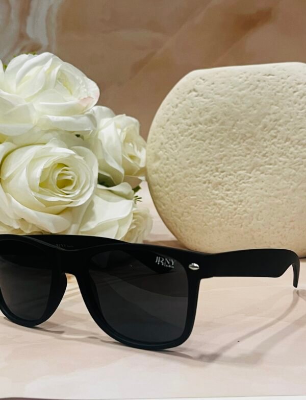 Black, gradient lens, classic, wayfarer sunglass