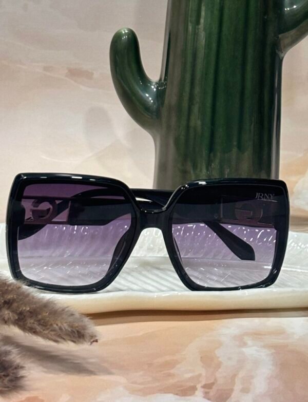 Square, classic, black, stylish, big sunglasses