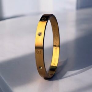 Wrap in gold bracelet