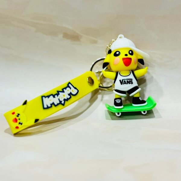 Pokemon Pikachu on Skateboard (Cartoon)