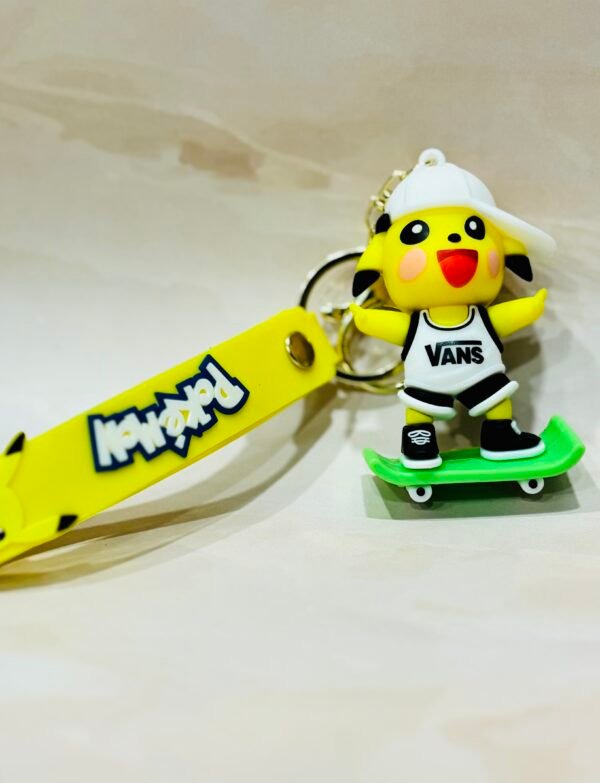 Pokemon Pikachu on Skateboard (Cartoon)