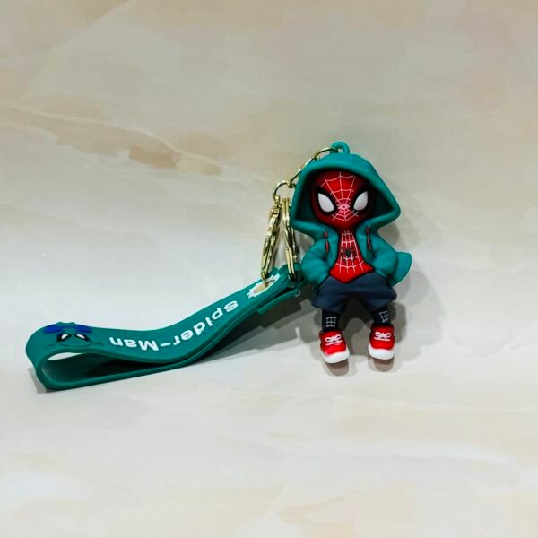 Spiderman with green hoody