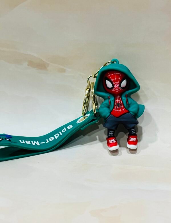 Spiderman with green hoody