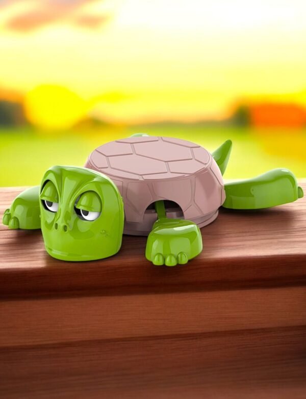 Turtle Funny Coasters Light Green