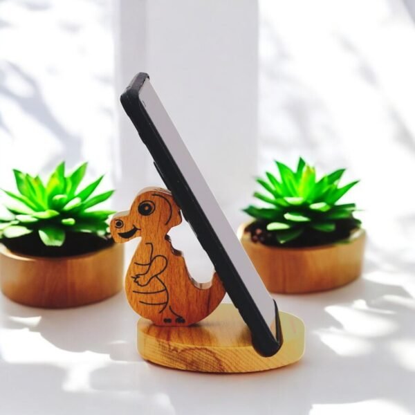 Wooden Dragon Mobile Stand