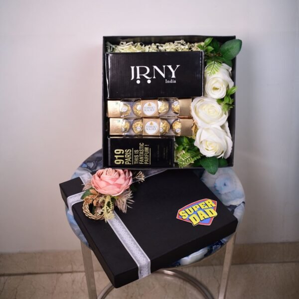 Fathers Day CLASSIC HAMPER (includes: a pair of JRNY India’s sunglasses, chocolates and perfume)