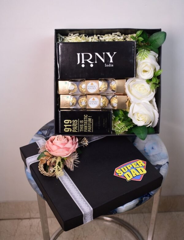 Fathers Day CLASSIC HAMPER (includes: a pair of JRNY India’s sunglasses, chocolates and perfume)